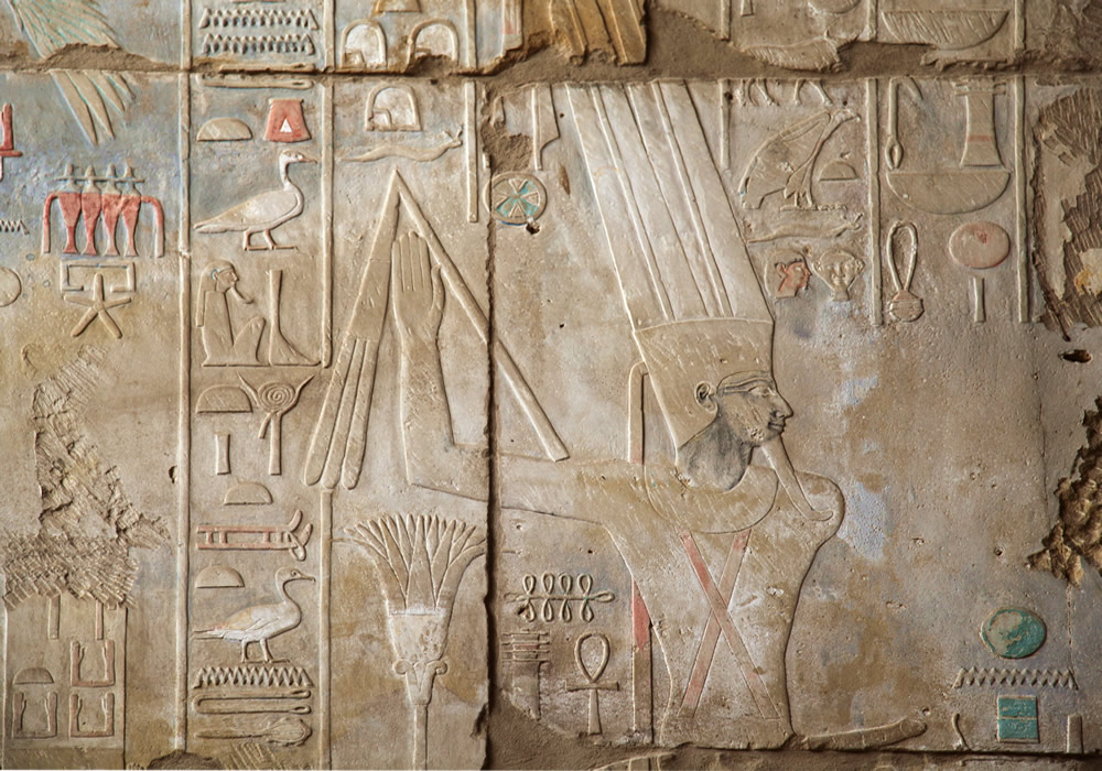 Artifacts from the times of the Pharaohs